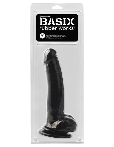 Basix Rubber Works 9" Suction Cup Thicky - Black