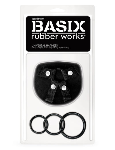 Basix Rubber Works Universal Harness - Black