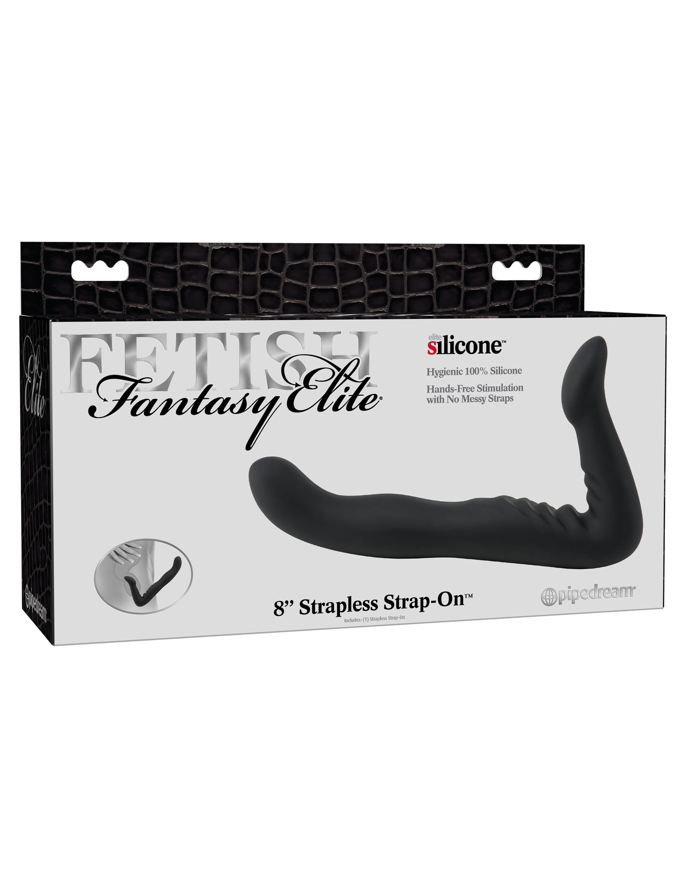 Fetish Fantasy Elite 8" Strapless Strap-On - Black