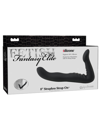 Fetish Fantasy Elite 8" Strapless Strap-On - Black