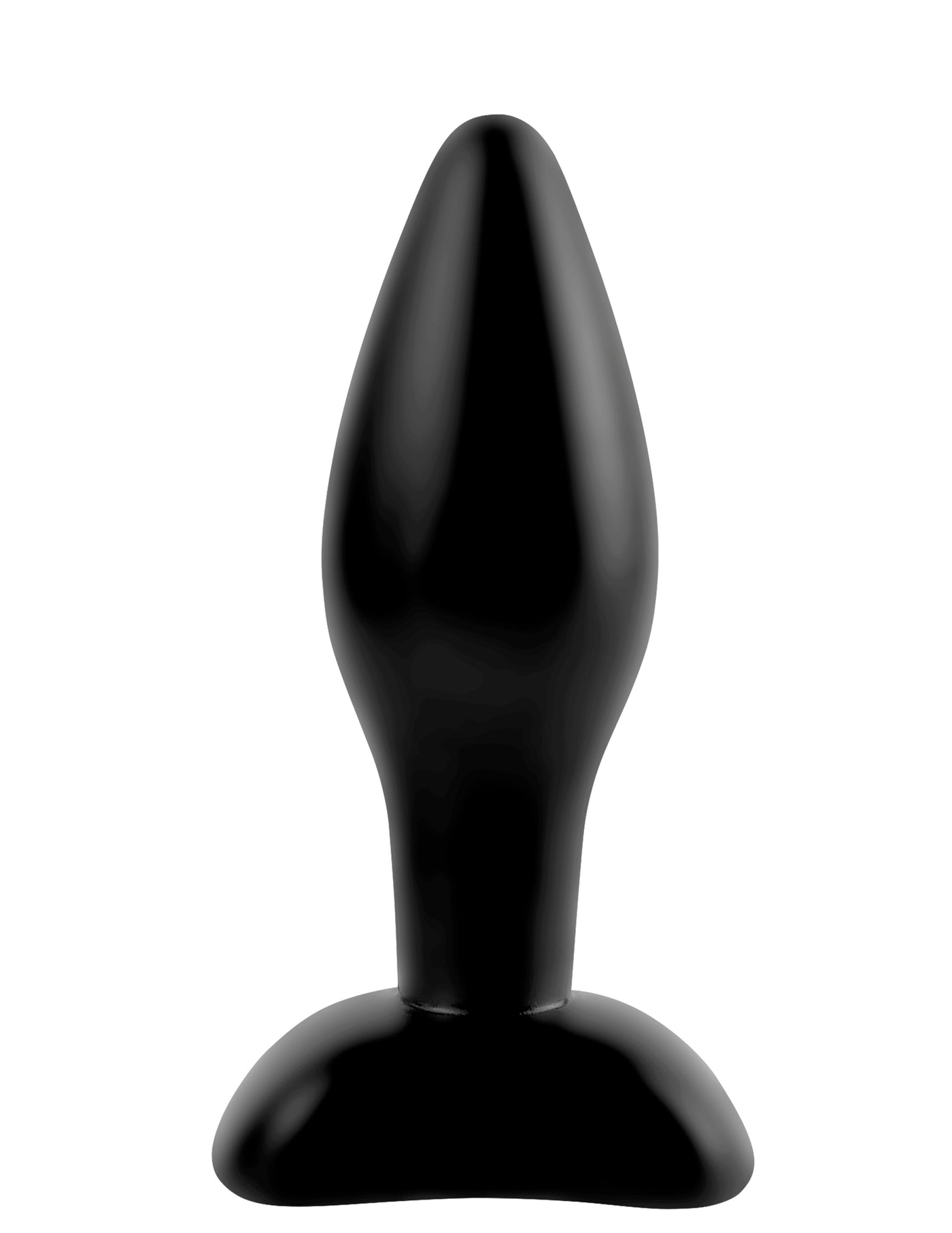 Anal Fantasy Collection Small Silicone Plug - Black