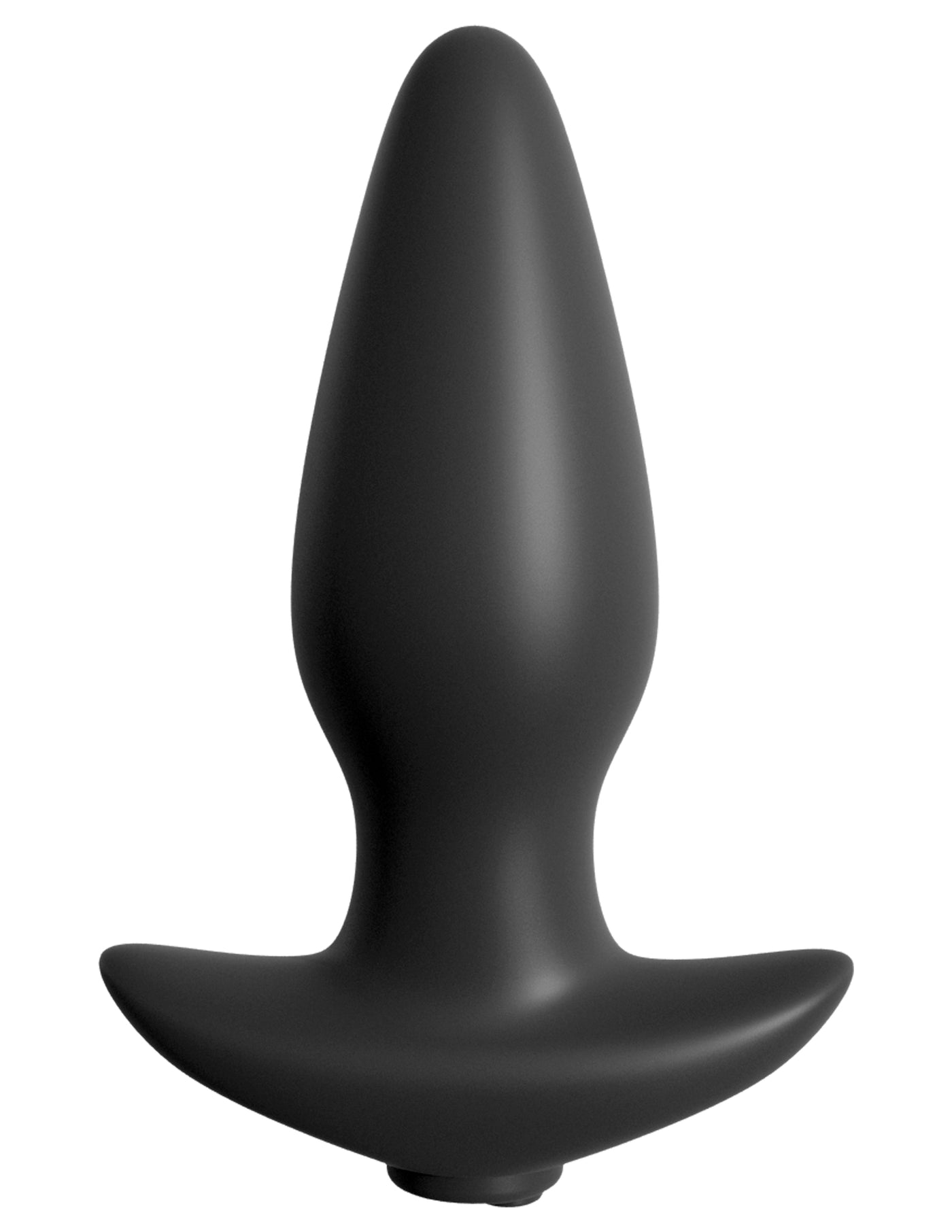 Anal Fantasy Collection Remote Control Silicone Plug - Black