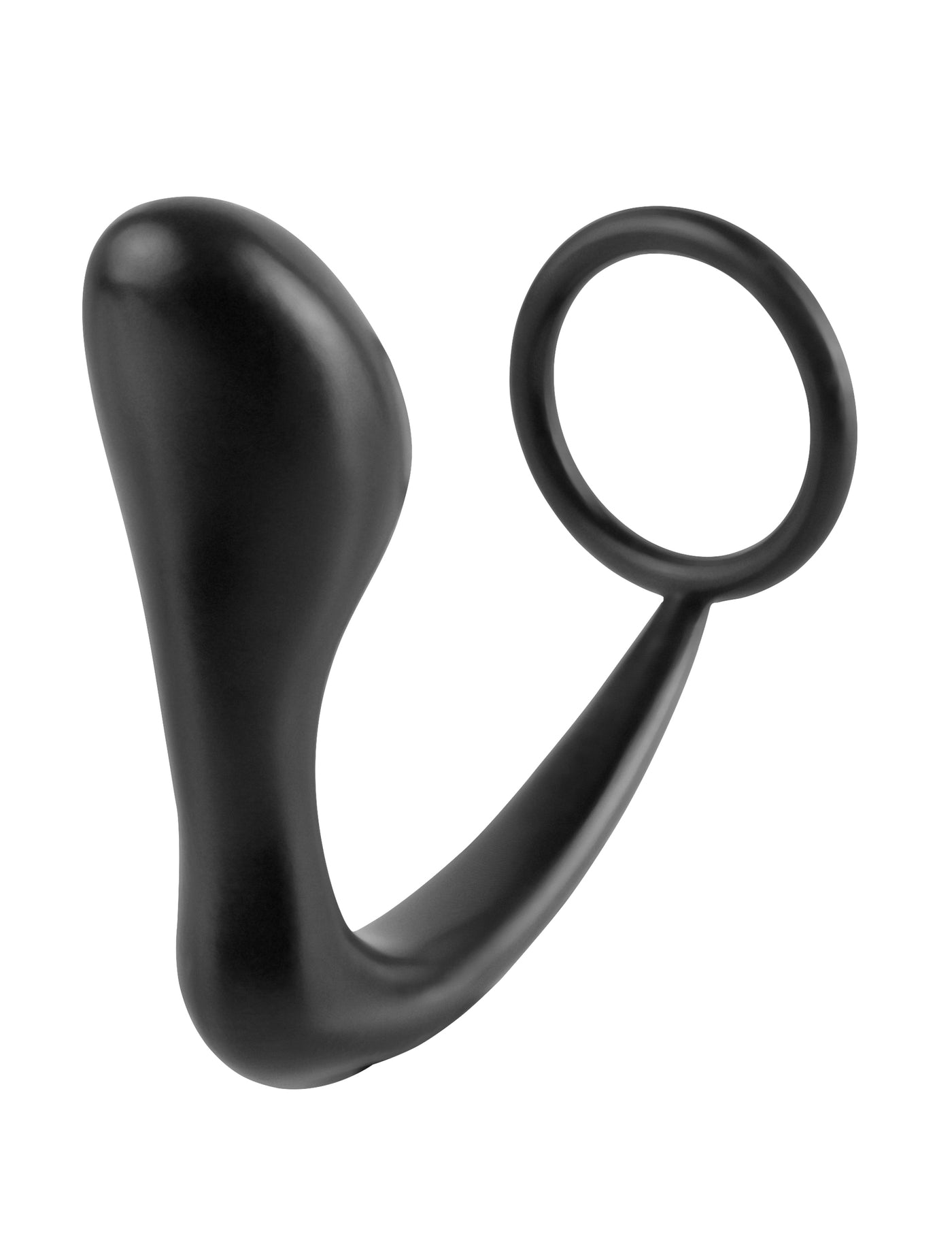 Anal Fantasy Collection Ass-Gasm Cockring Plug - Black