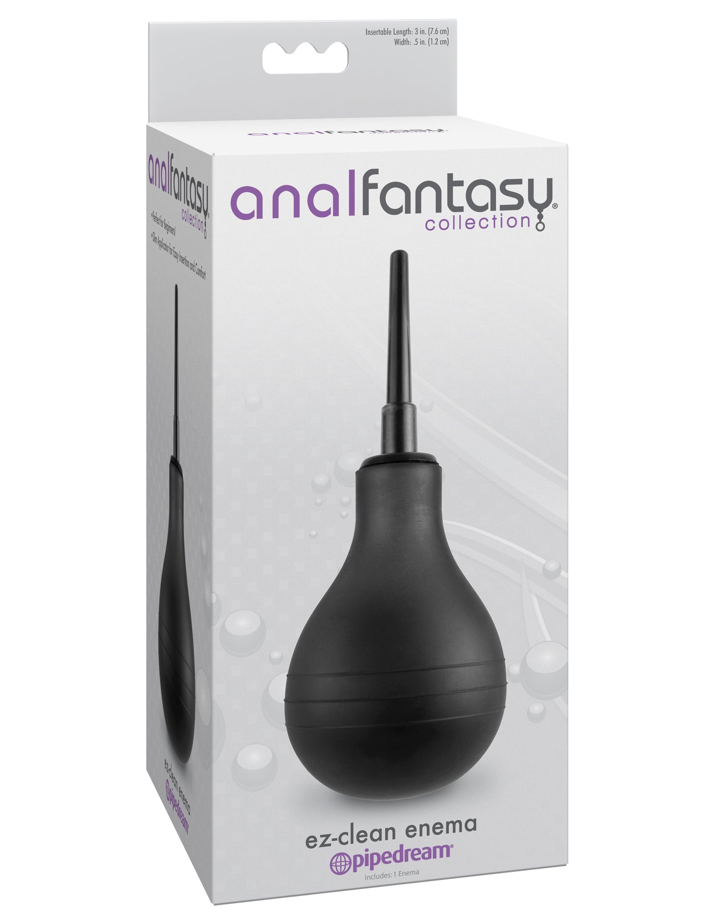 Anal Fantasy Collection EZ-Clean Enema - Black