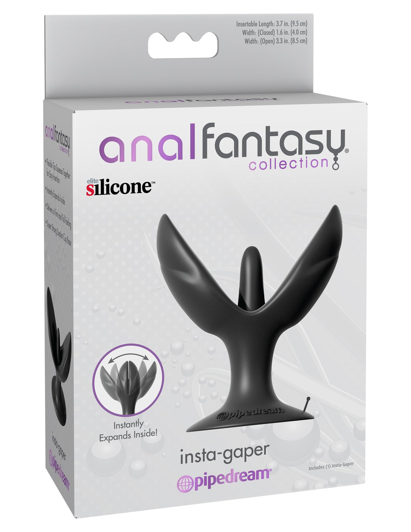 Anal Fantasy Collection Insta-Gaper - Black