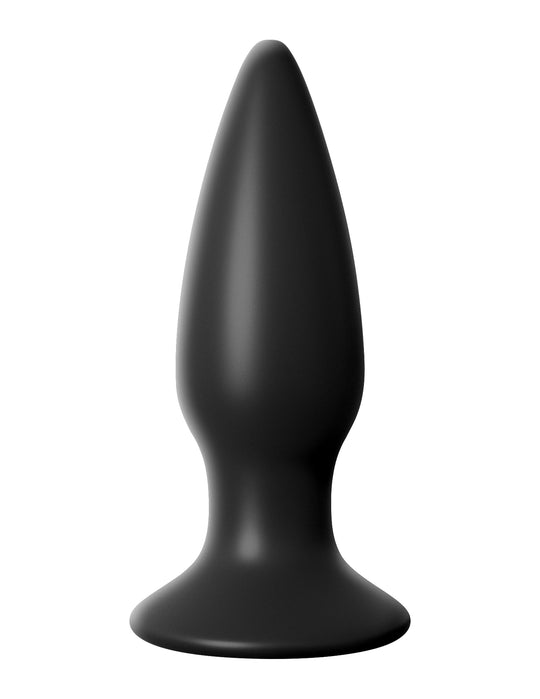 Anal Fantasy Elite Small Rechargeable Anal Plug - Black