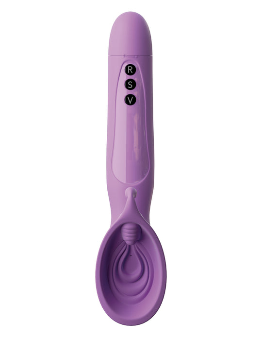 Fantasy For Her Vibrating Roto Suck-Her - Purple