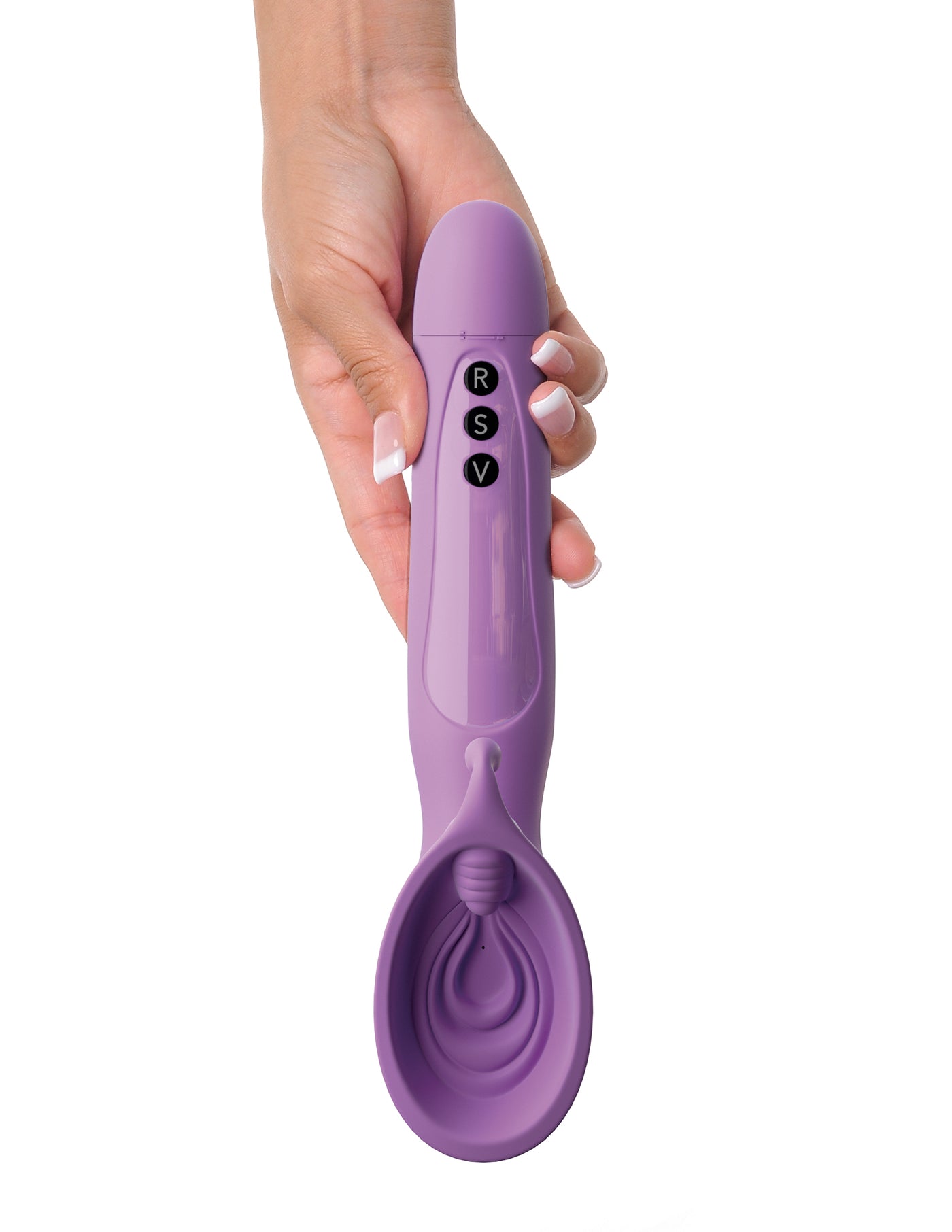 Fantasy For Her Vibrating Roto Suck-Her - Purple