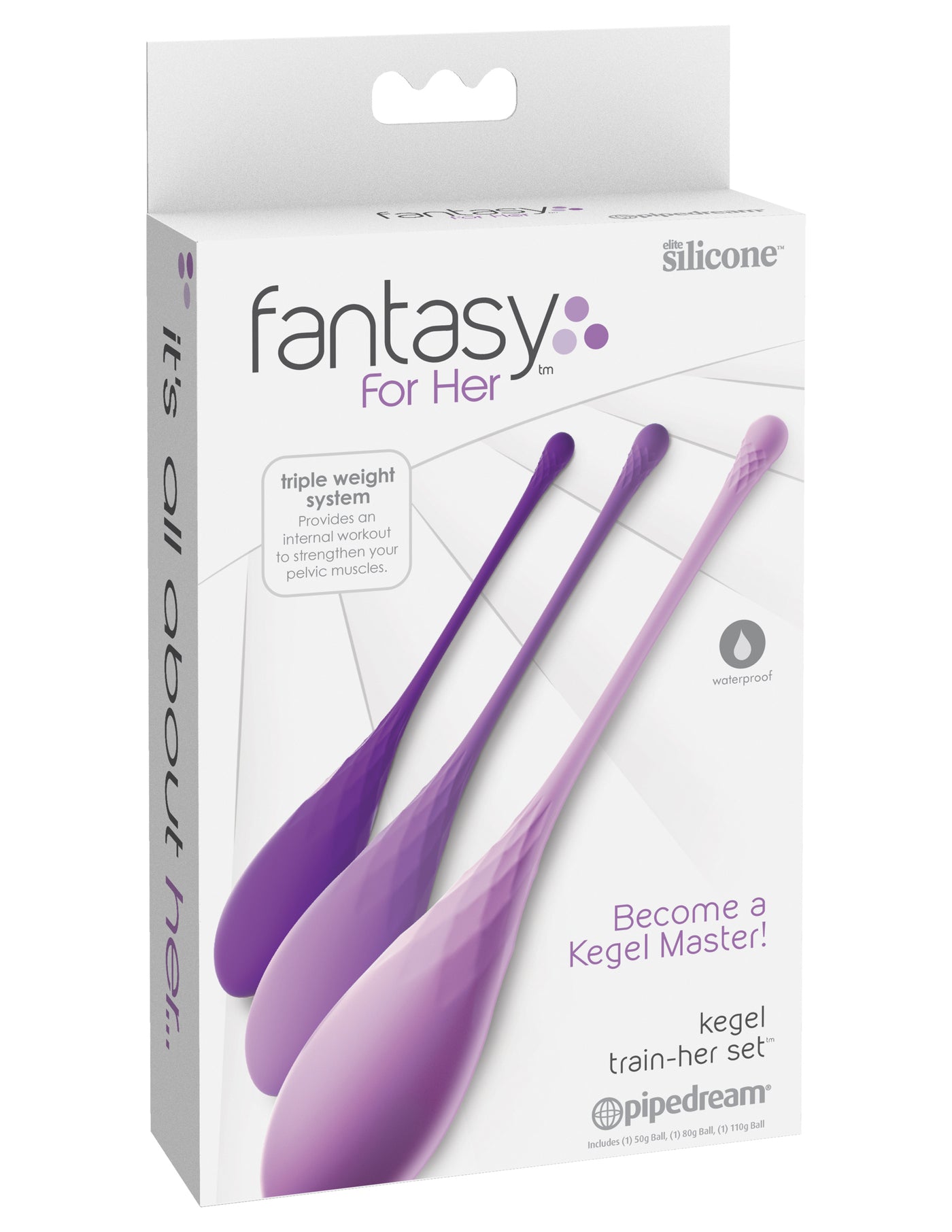 Fantasy For Her Kegel Train-Her Set - Purple