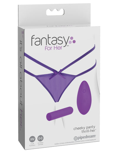 Fantasy For Her Petite Panty Thrill-Her - Purple