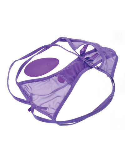 Fantasy For Her Petite Panty Thrill-Her - Purple