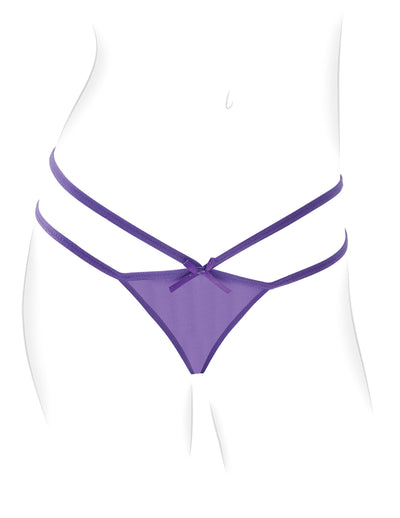 Fantasy For Her Petite Panty Thrill-Her - Purple