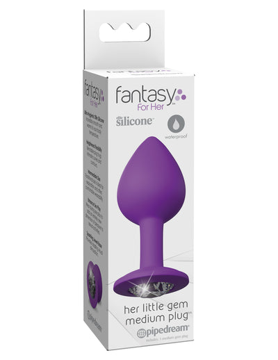 Fantasy For Her Little Gem Medium Plug - Purple