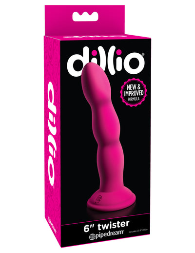 Dillio 6" Twister - Pink