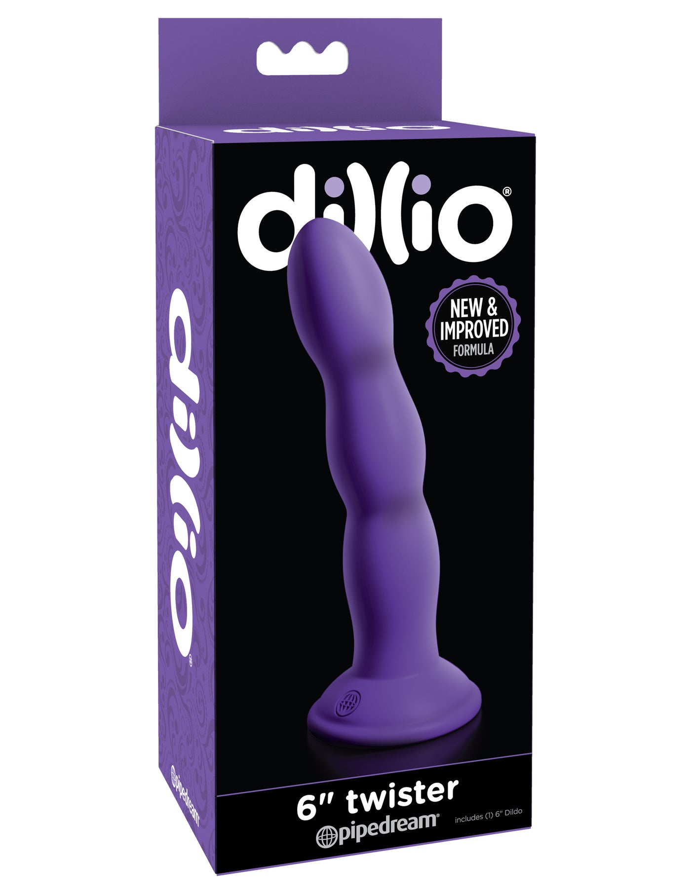 Dillio 6" Twister - Purple