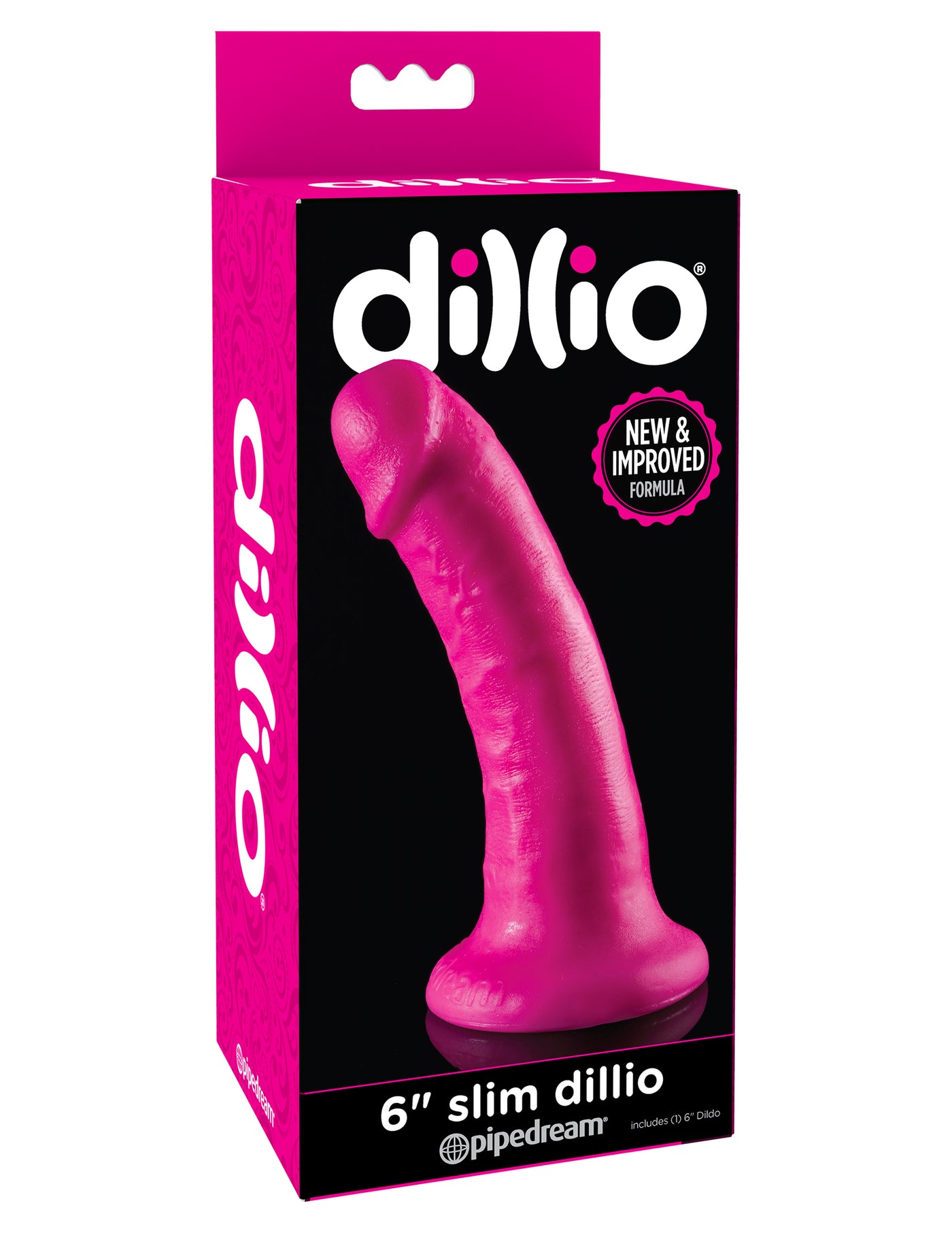 Dillio 6" Slim - Pink