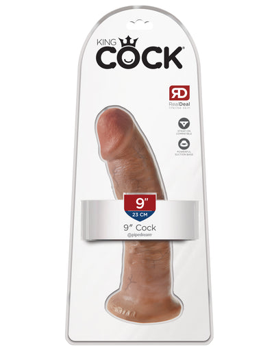 King Cock 9" Cock - Tan