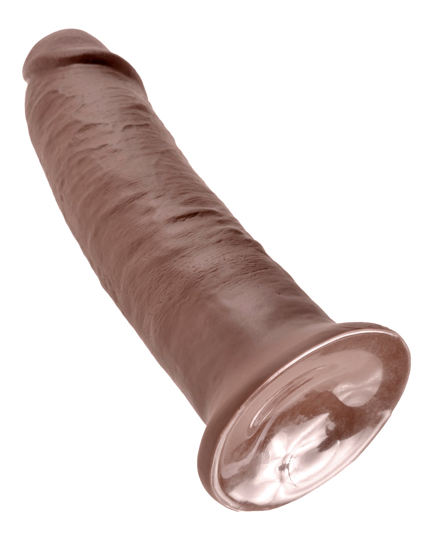 King Cock 10" Cock - Brown