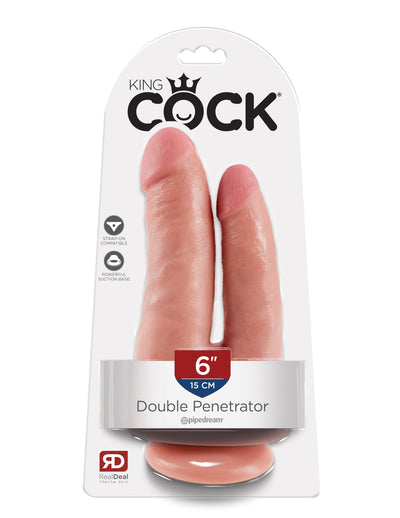 King Cock Double Penetrator - Light