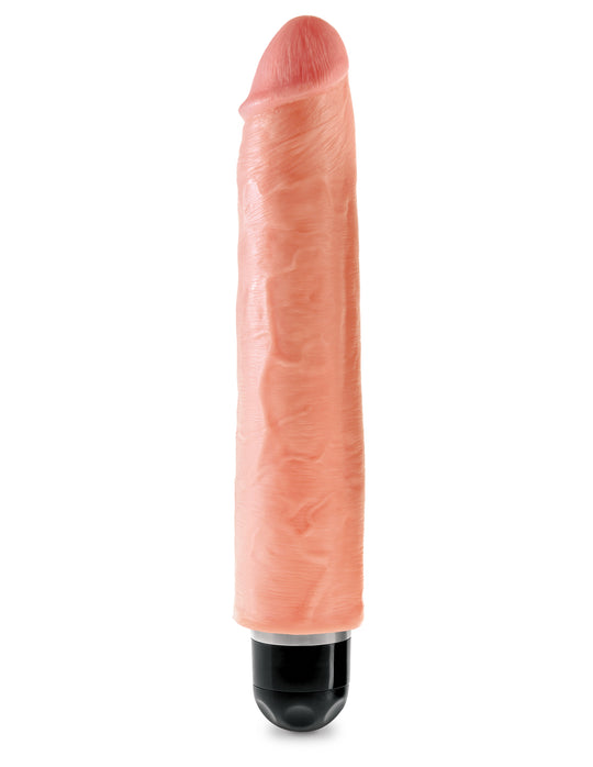 King Cock 10" Vibrating Stiffy - Light