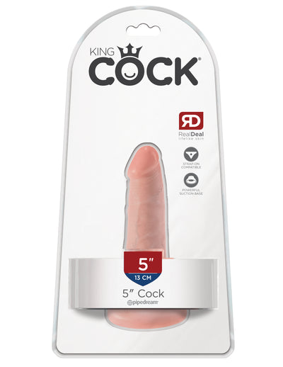 King Cock 5" Cock - Light