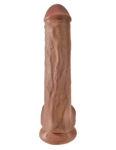 King Cock 13" Cock with Balls - Tan