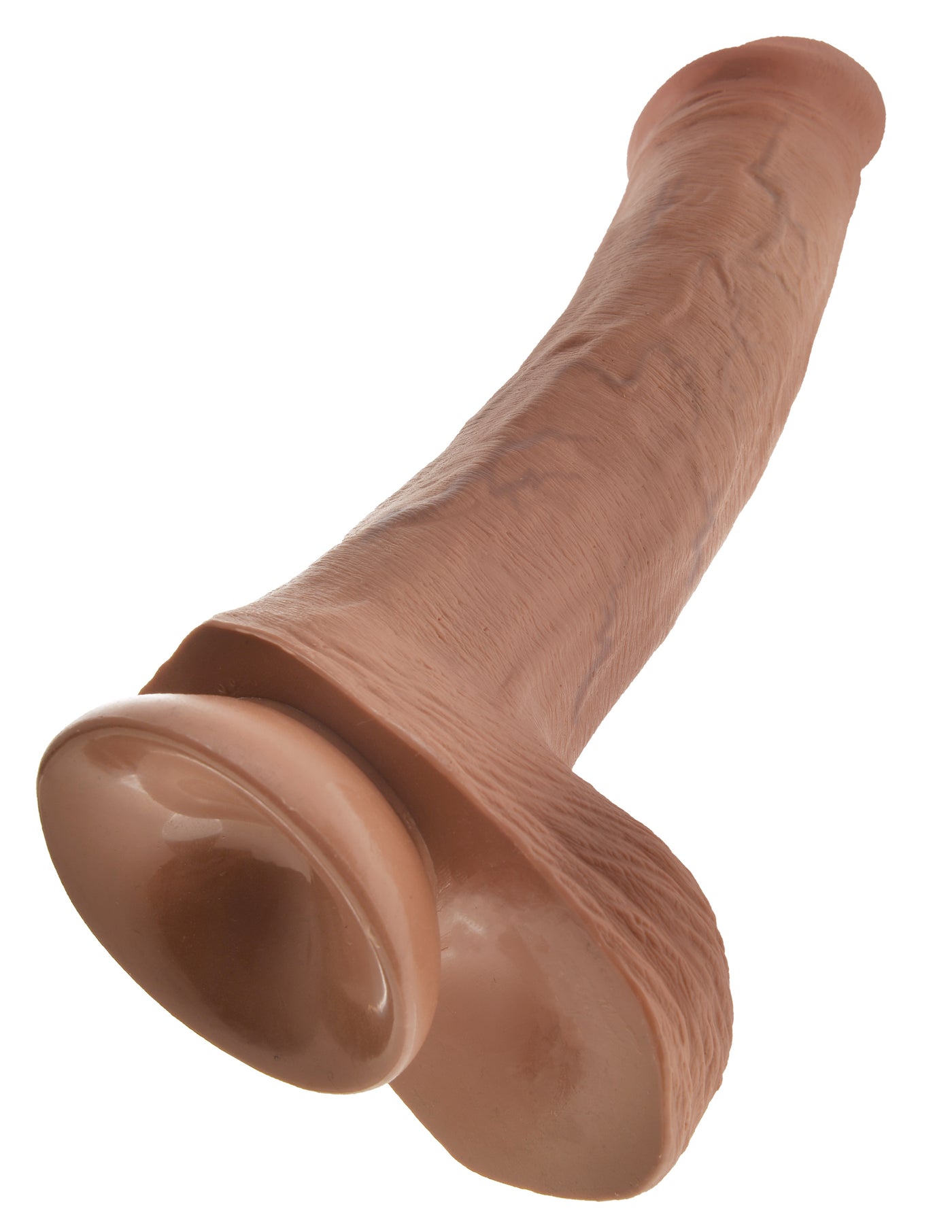 King Cock 13" Cock with Balls - Tan