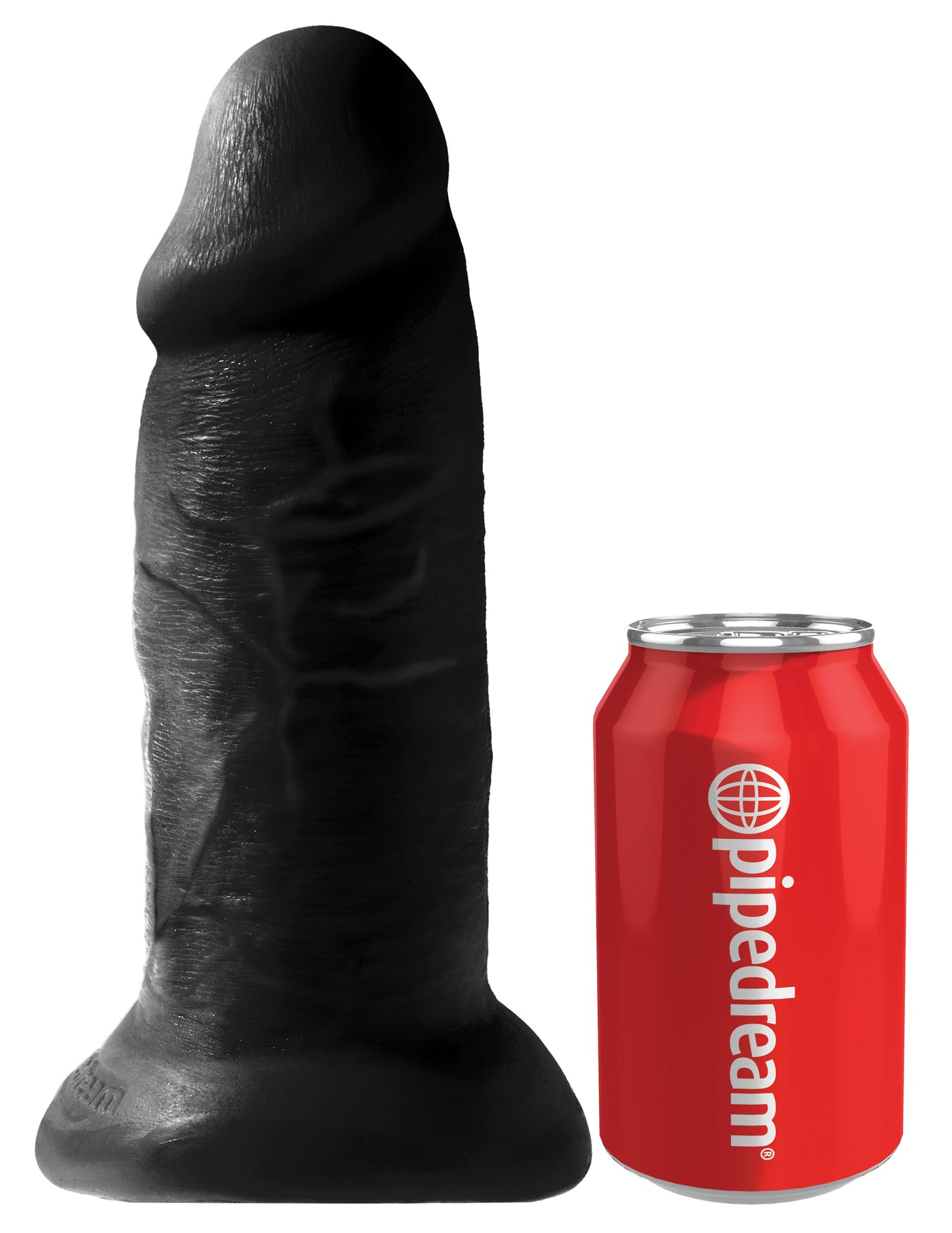 King Cock 10" Chubby - Black