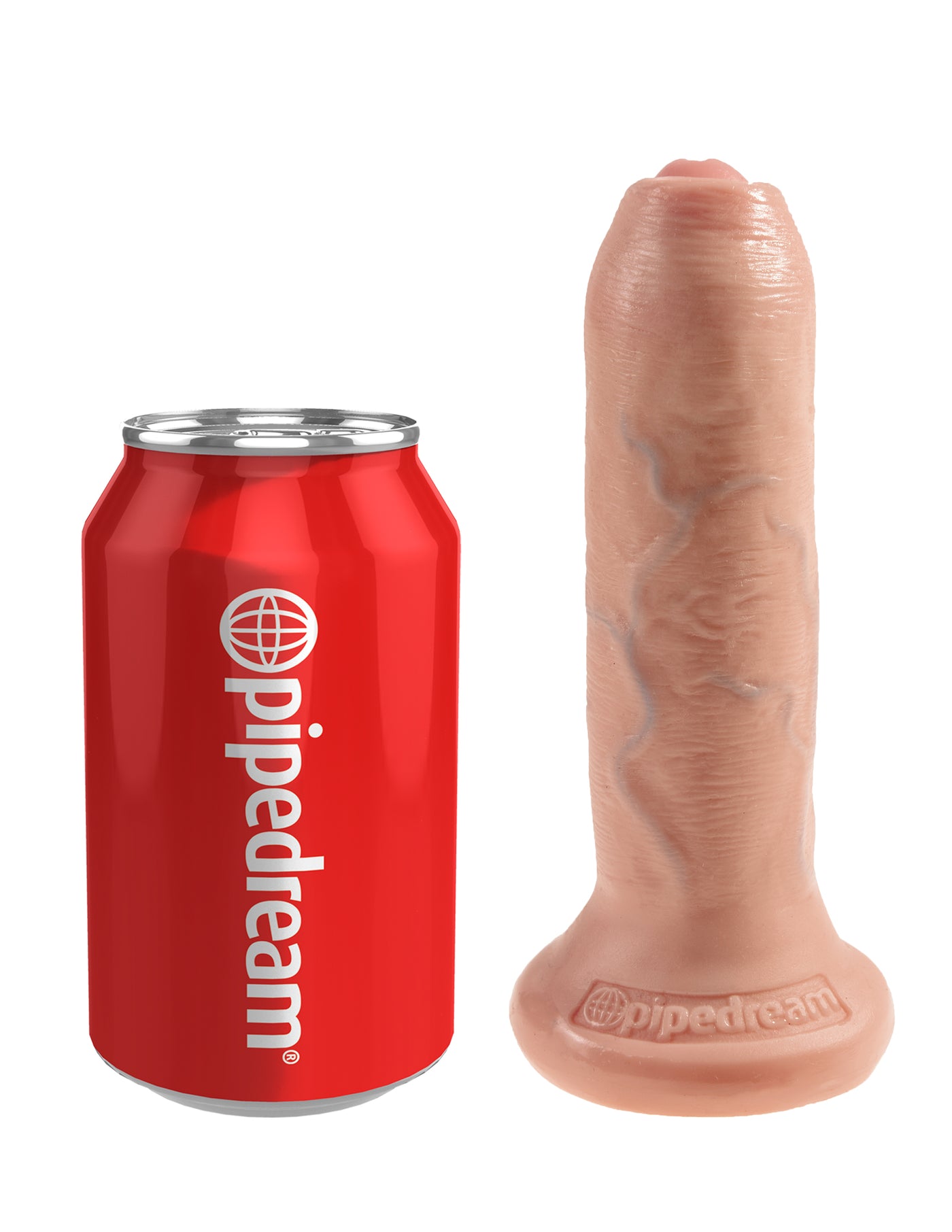 King Cock 6" Uncut - Light