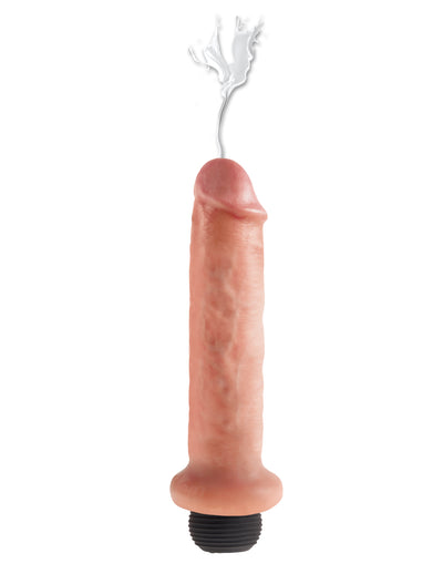 King Cock 7" Squirting Cock - Light