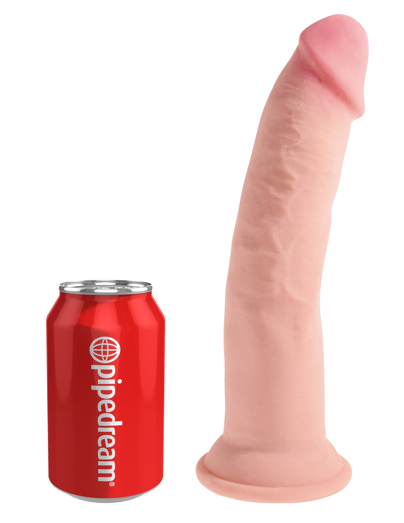 King Cock Plus 9" Triple Density Cock - Light