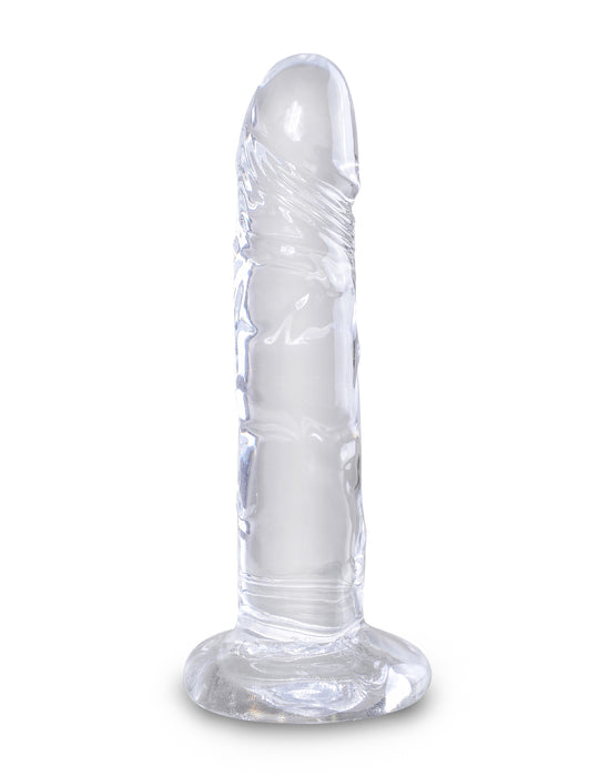 King Cock Clear 6" Cock