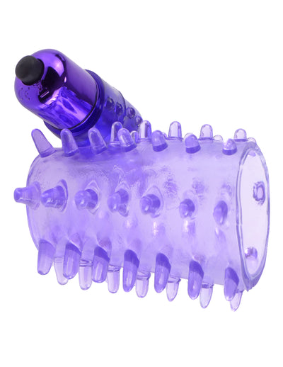 Fantasy C-Ringz Vibrating Super Sleeve - Purple