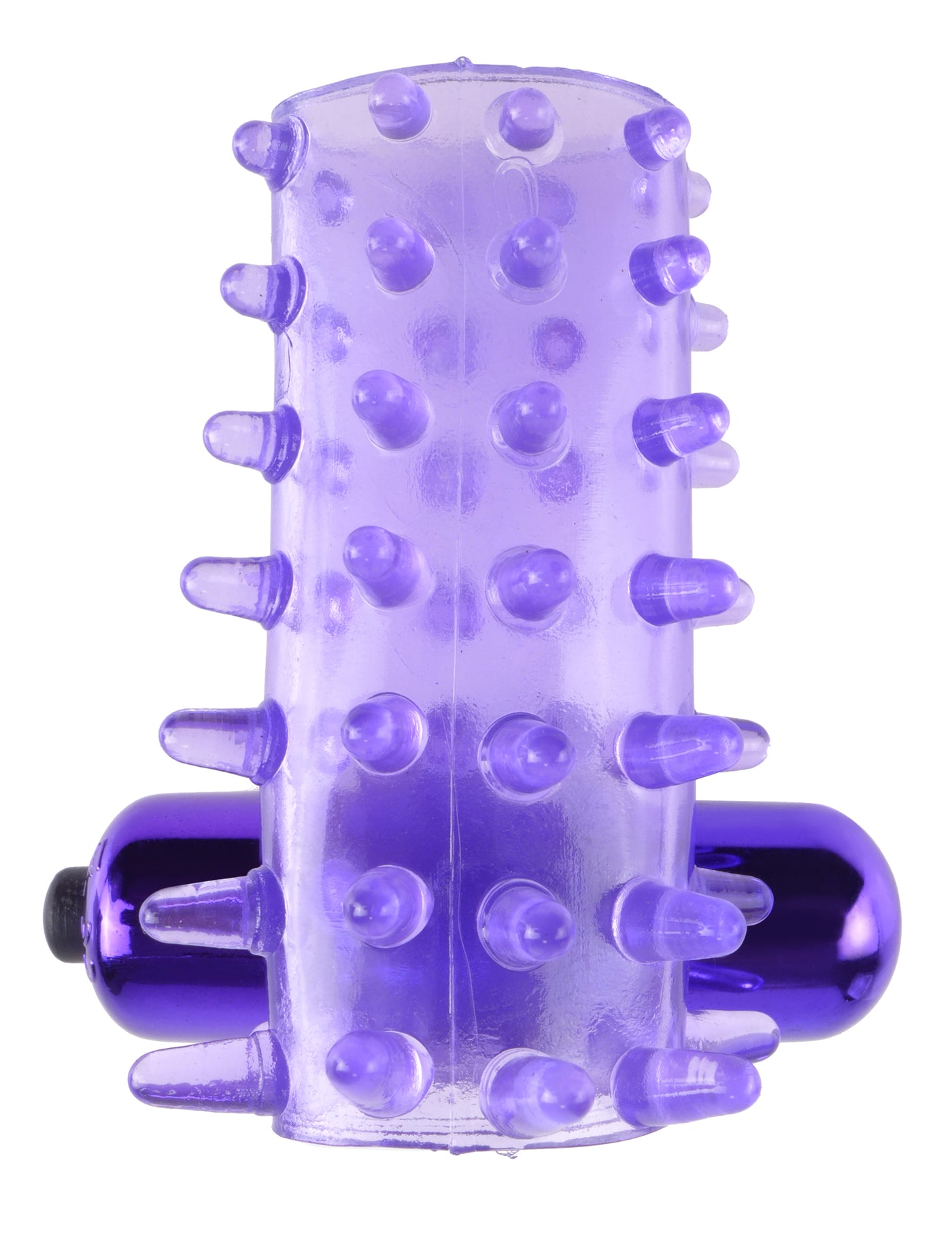 Fantasy C-Ringz Vibrating Super Sleeve - Purple