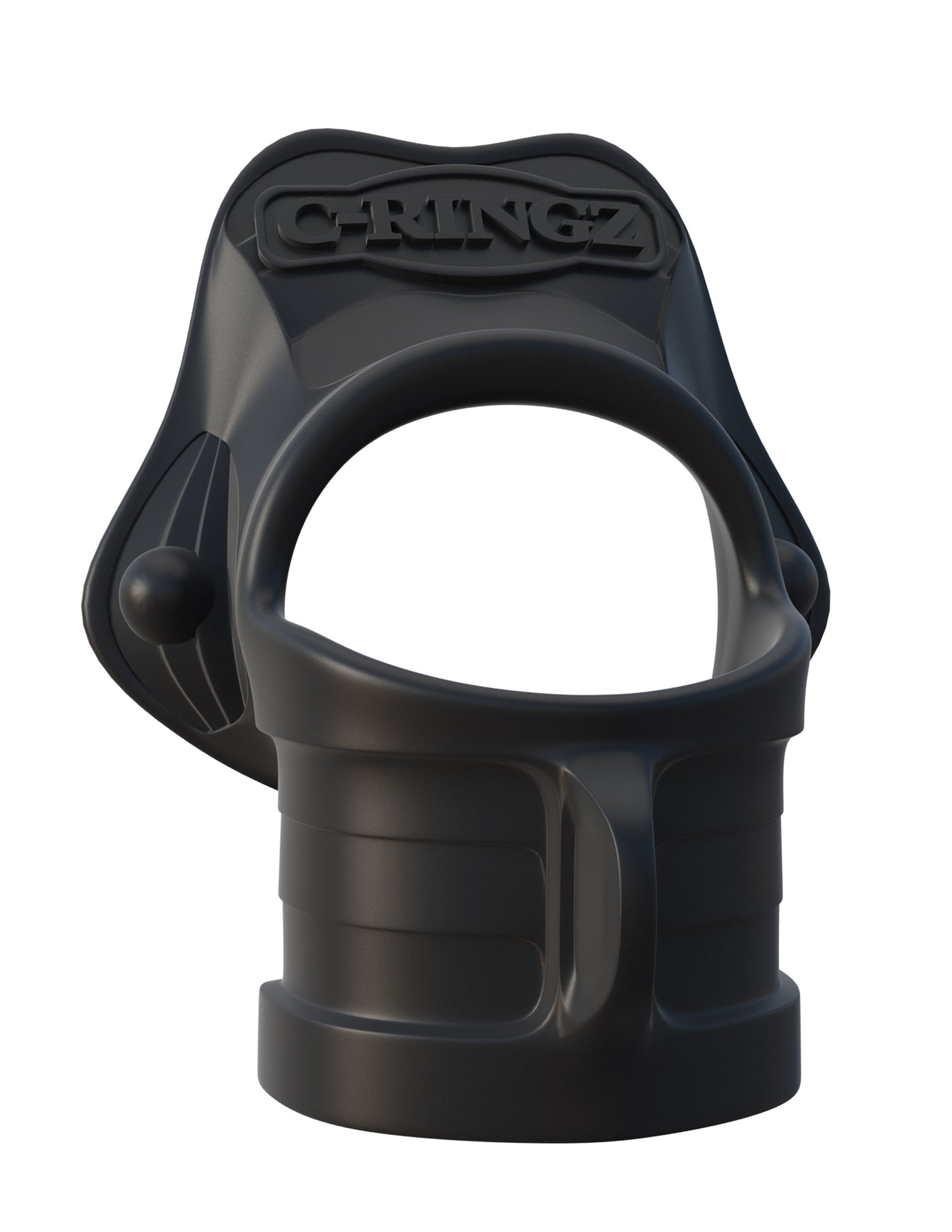 Fantasy C-Ringz Rock Hard Ring & Ball-Stretcher - Black