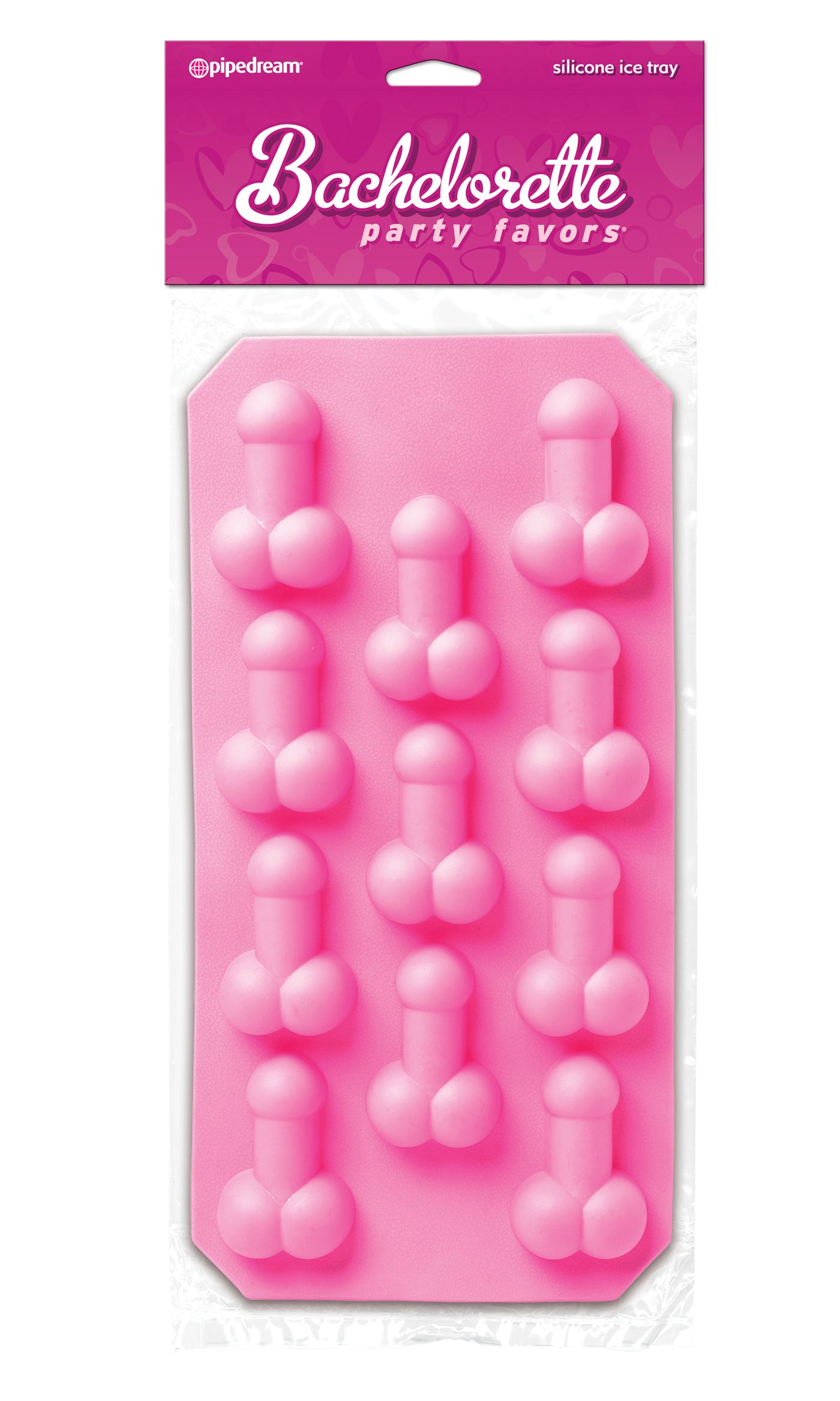 Bachelorette Party Favors Silicone Ice Tray - Pink