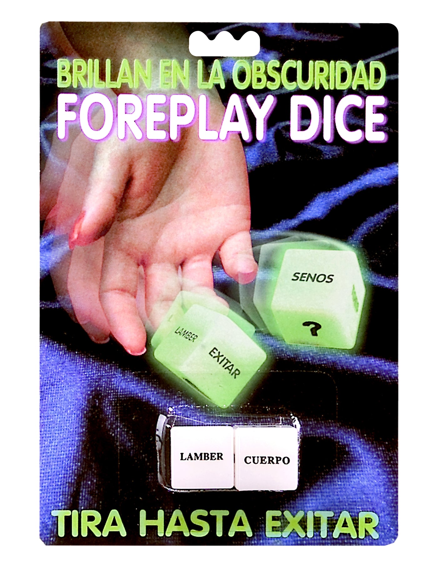 Pipedream Erotic Dice - Spanish Verion - Glow in the Dark