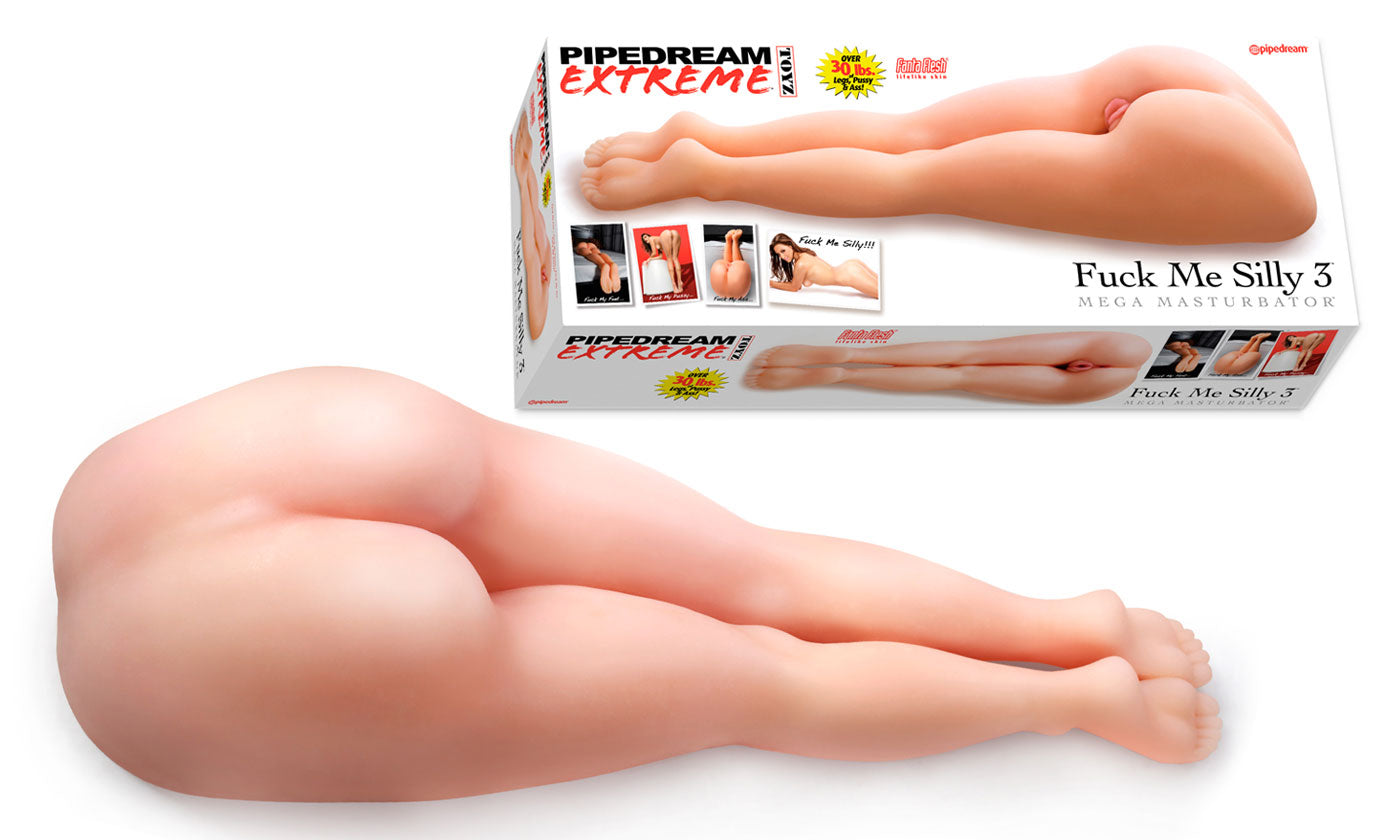 Pipedream Extreme Toyz Fuck Me Silly 3 Mega Masturbator - Light