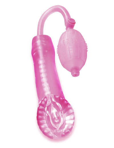 Pipedream Extreme Toyz Super Cyber Snatch Pump - Pink