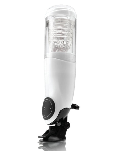 Pipedream Extreme Toyz Mega-Bator Pussy - White/Clear