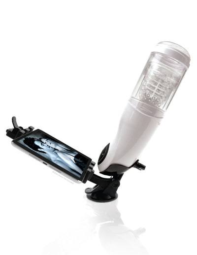 Pipedream Extreme Toyz Mega-Bator Pussy - White/Clear