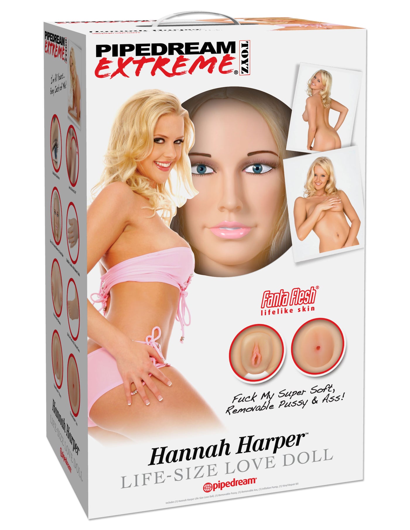 Pipedream Extreme Toyz  Hannah Harper Life-Size Love Doll - Light