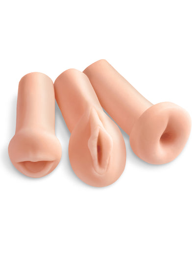 Pipedream Extreme Toyz All 3 Holes - Light