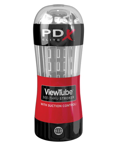 PDX Elite ViewTube See-Thru Stroker Display - 12 Count