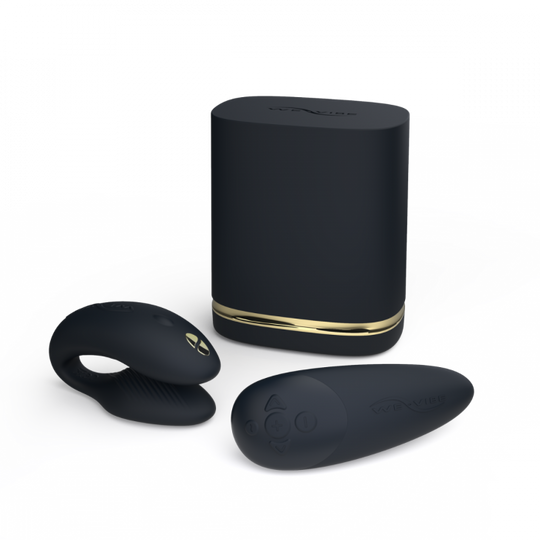 We-Vibe Golden Moments Collection (Set of 2) - Black-Gold